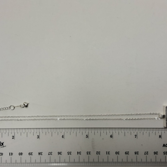 GOLD and SILVER CAT NECKLACE - Picture 4 of 4